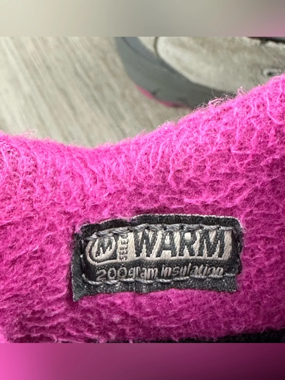 Merrell Kids Gray and Pink Rain & Hiking Boots